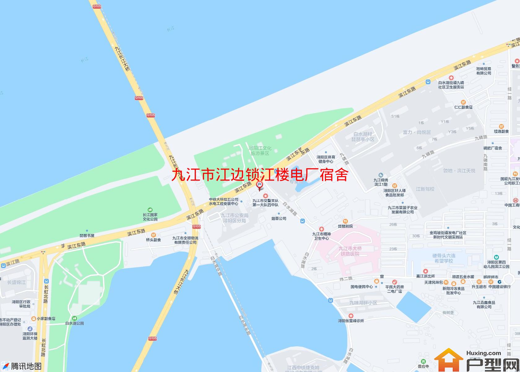 江边锁江楼电厂宿舍小区 - 户型网