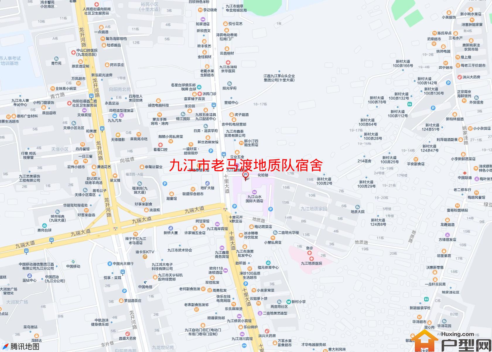老马渡地质队宿舍小区 - 户型网