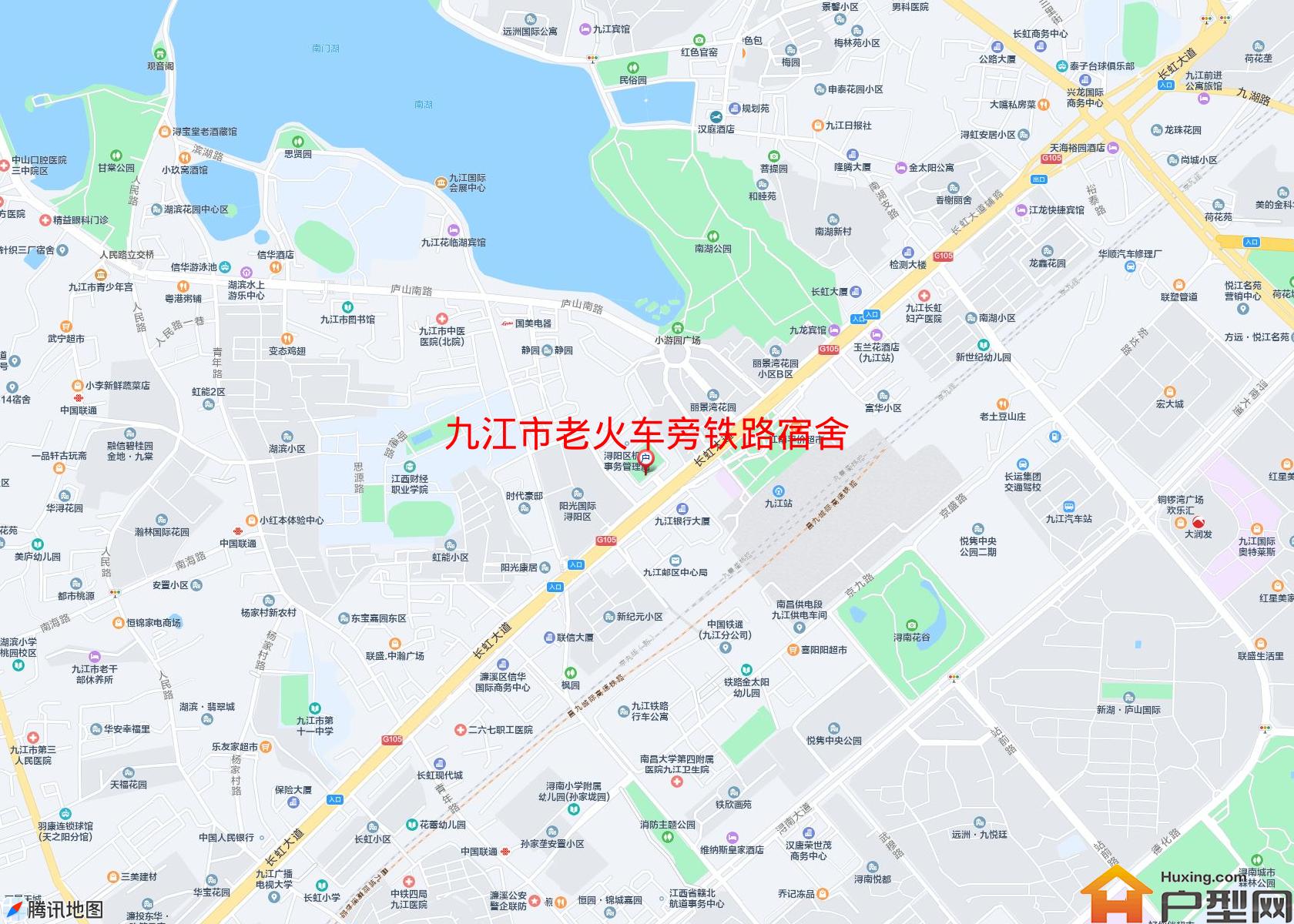 老火车旁铁路宿舍小区 - 户型网