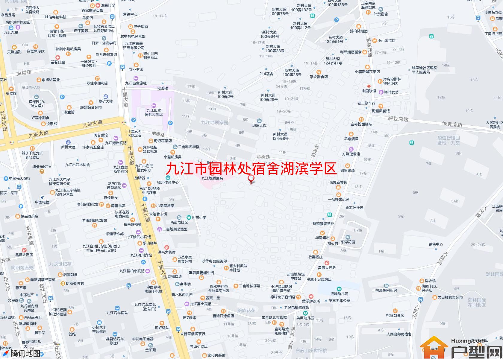 园林处宿舍湖滨学区小区 - 户型网