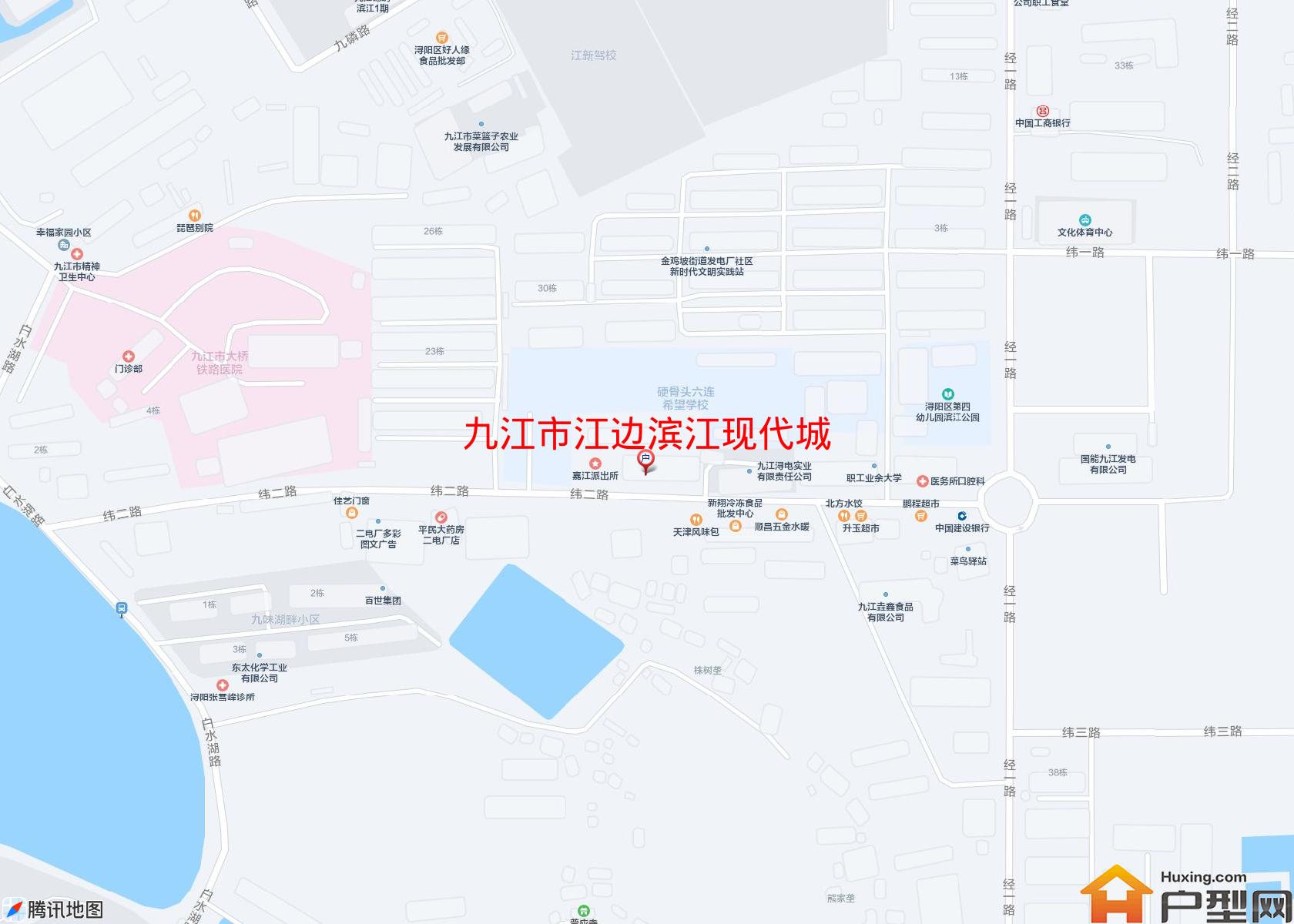江边滨江现代城小区 - 户型网