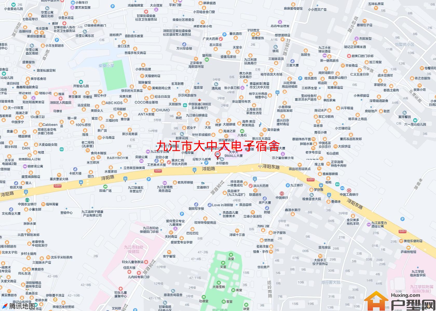大中大电子宿舍小区 - 户型网