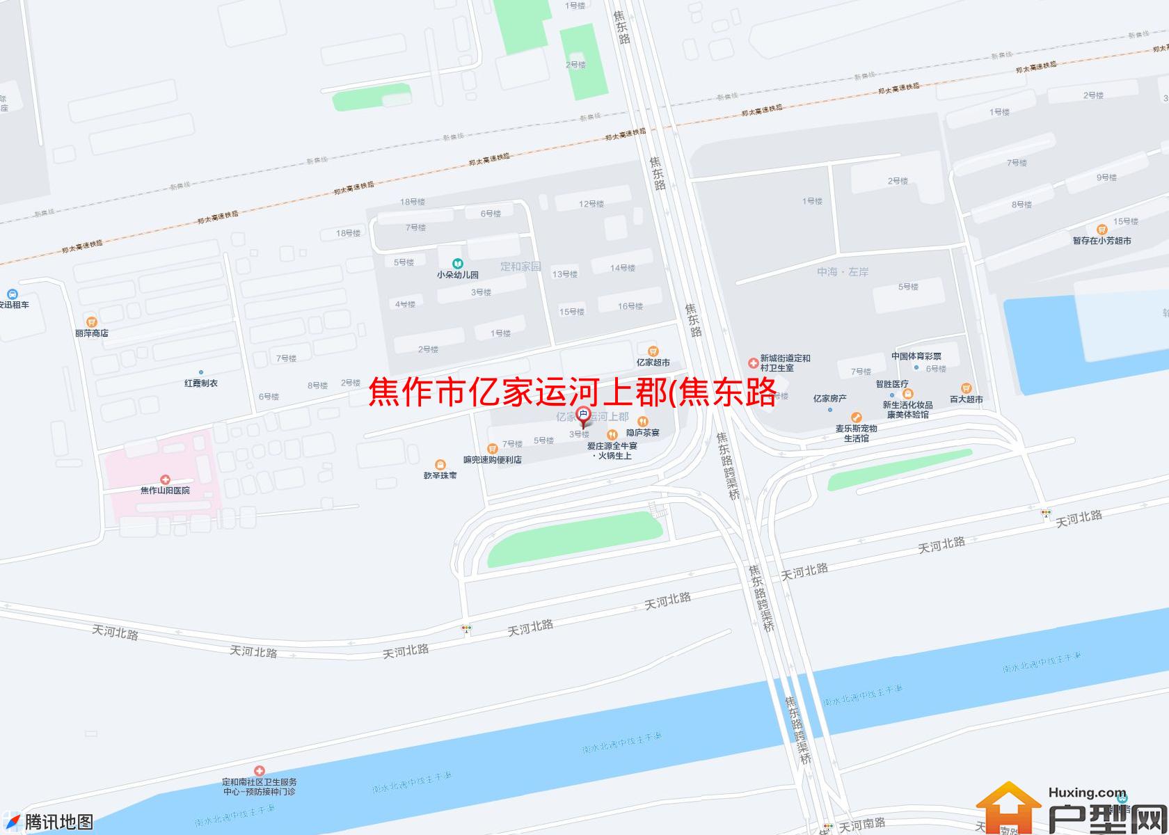 亿家运河上郡(焦东路2211号)小区 - 户型网