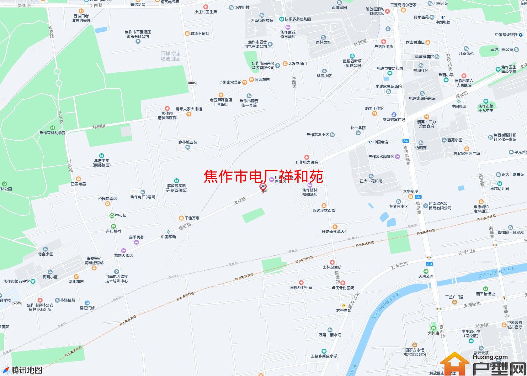 电厂祥和苑小区 - 户型网