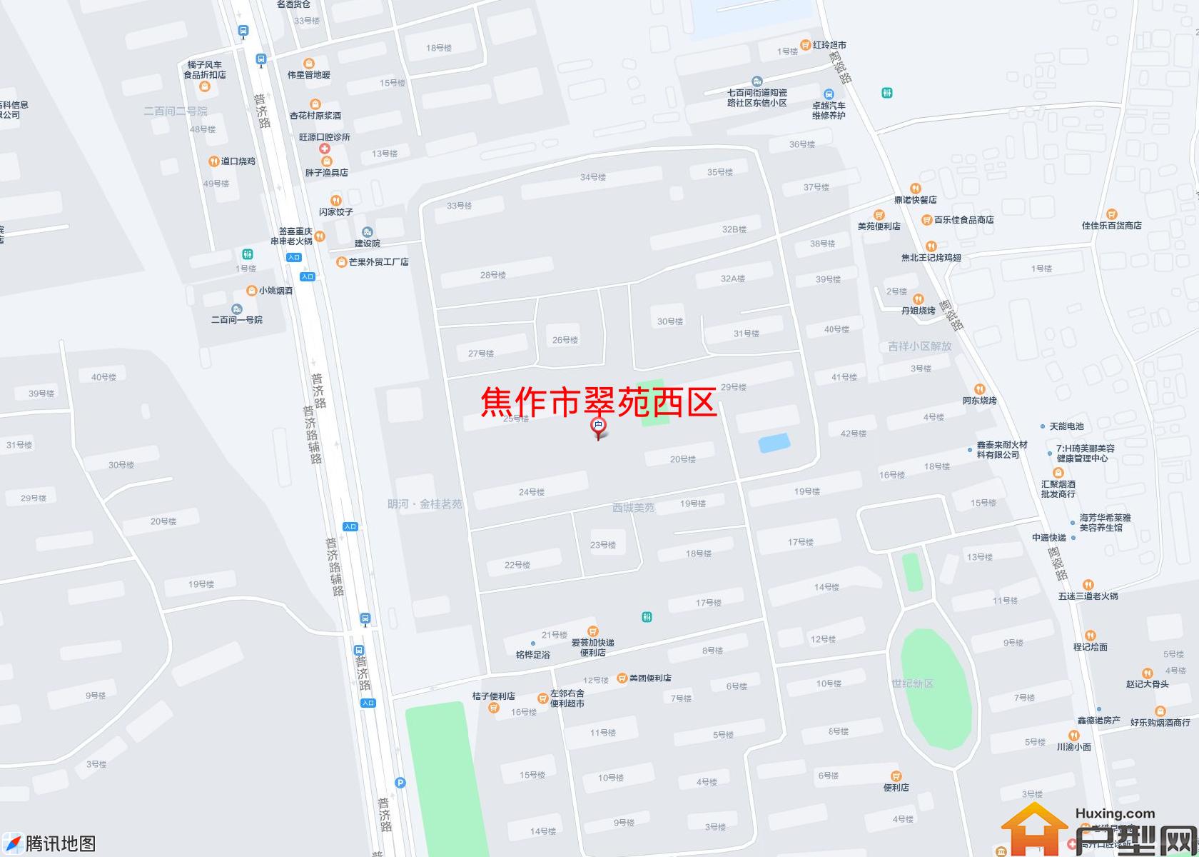 翠苑西区小区 - 户型网