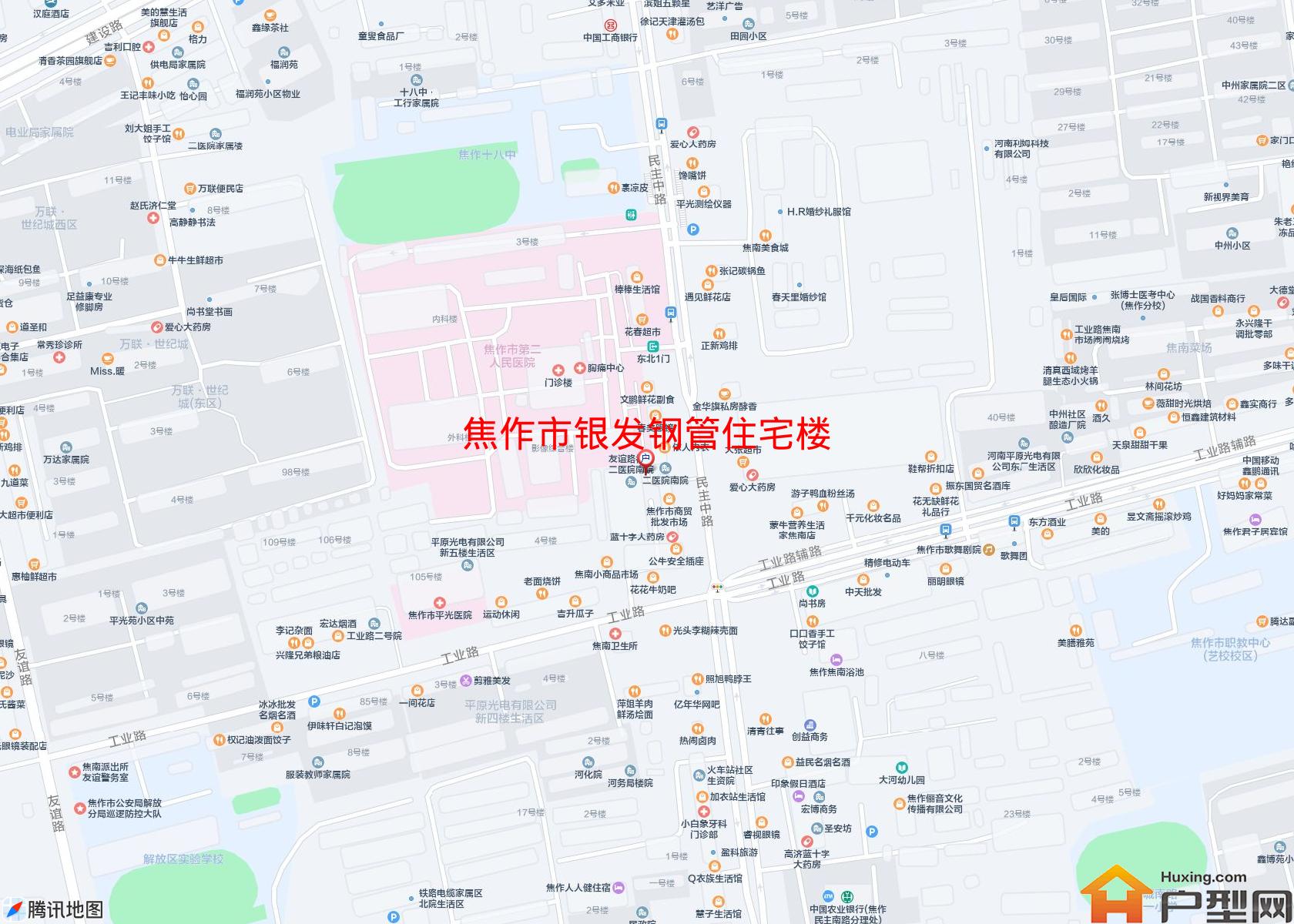 银发钢管住宅楼小区 - 户型网