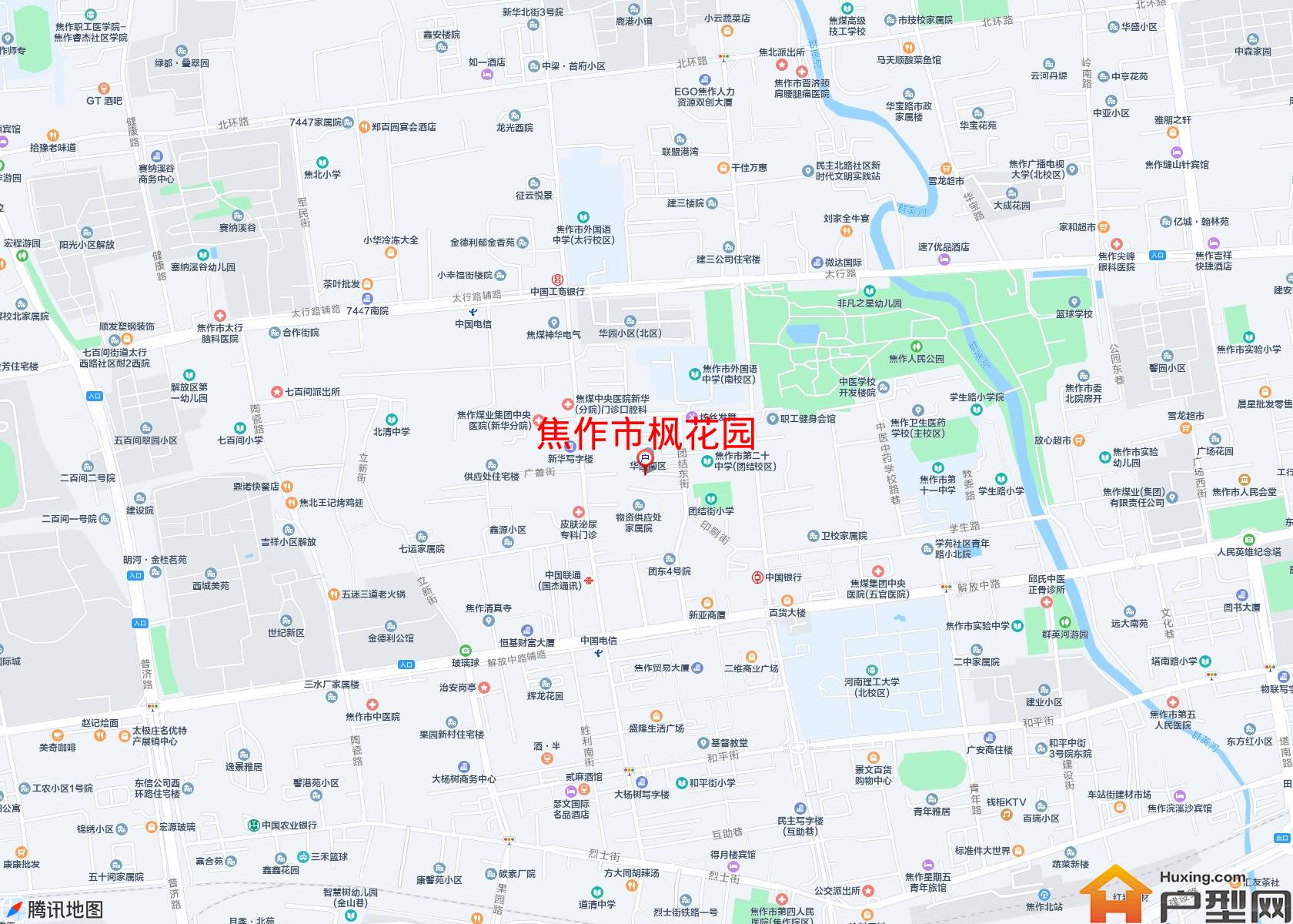 枫花园小区 - 户型网