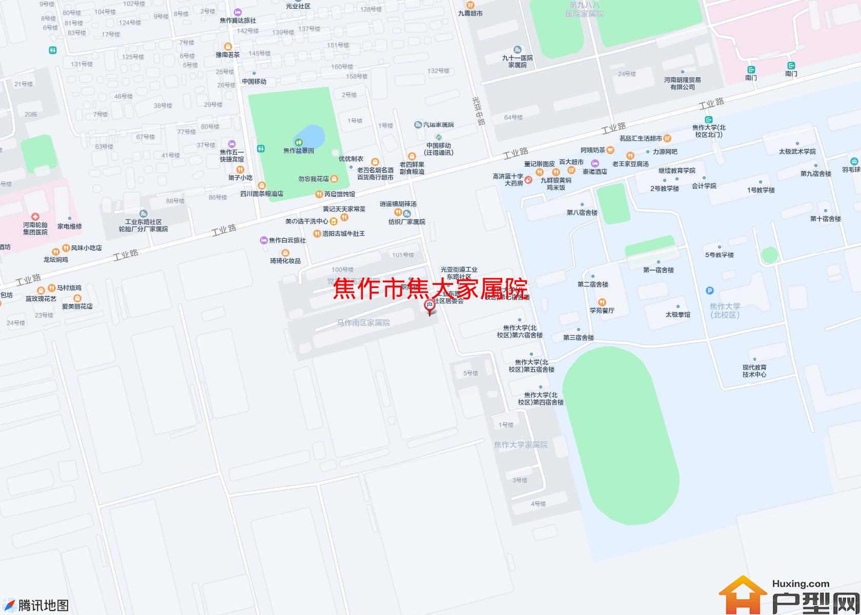 焦大家属院小区 - 户型网