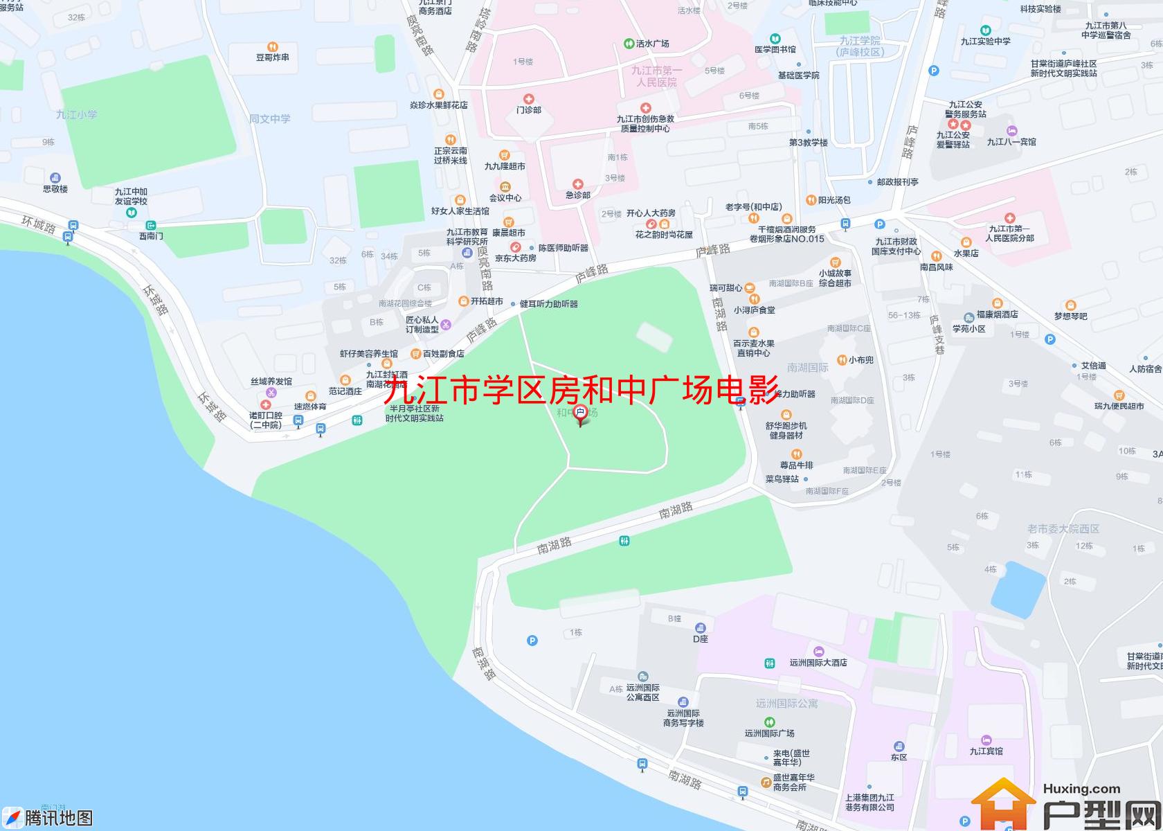 学区房和中广场电影小区 - 户型网