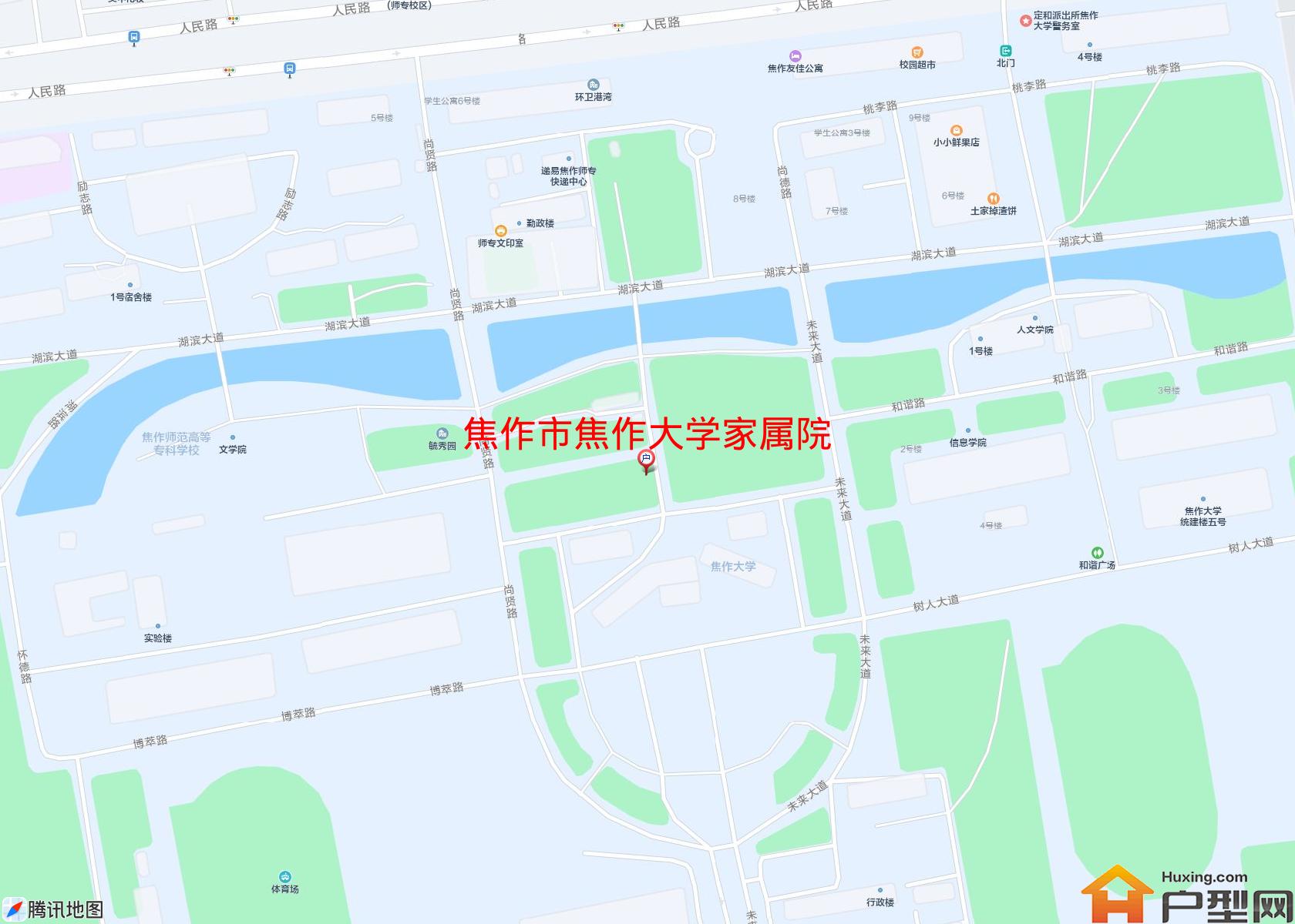 焦作大学家属院小区 - 户型网