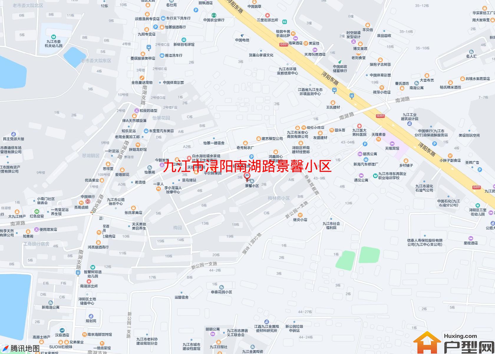 浔阳南湖路景馨小区小区 - 户型网