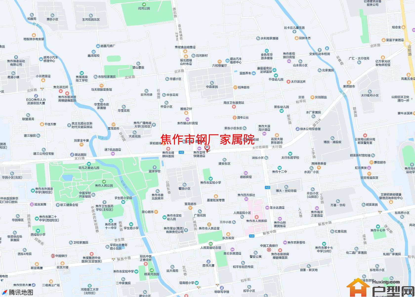 钢厂家属院小区 - 户型网