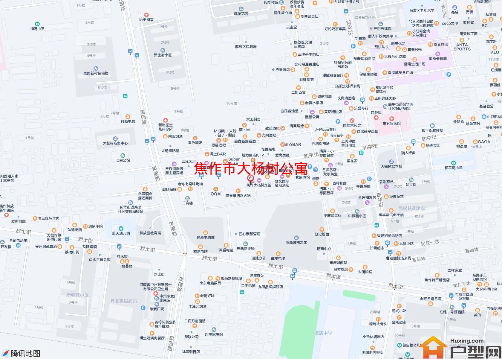 大杨树公寓小区 - 户型网