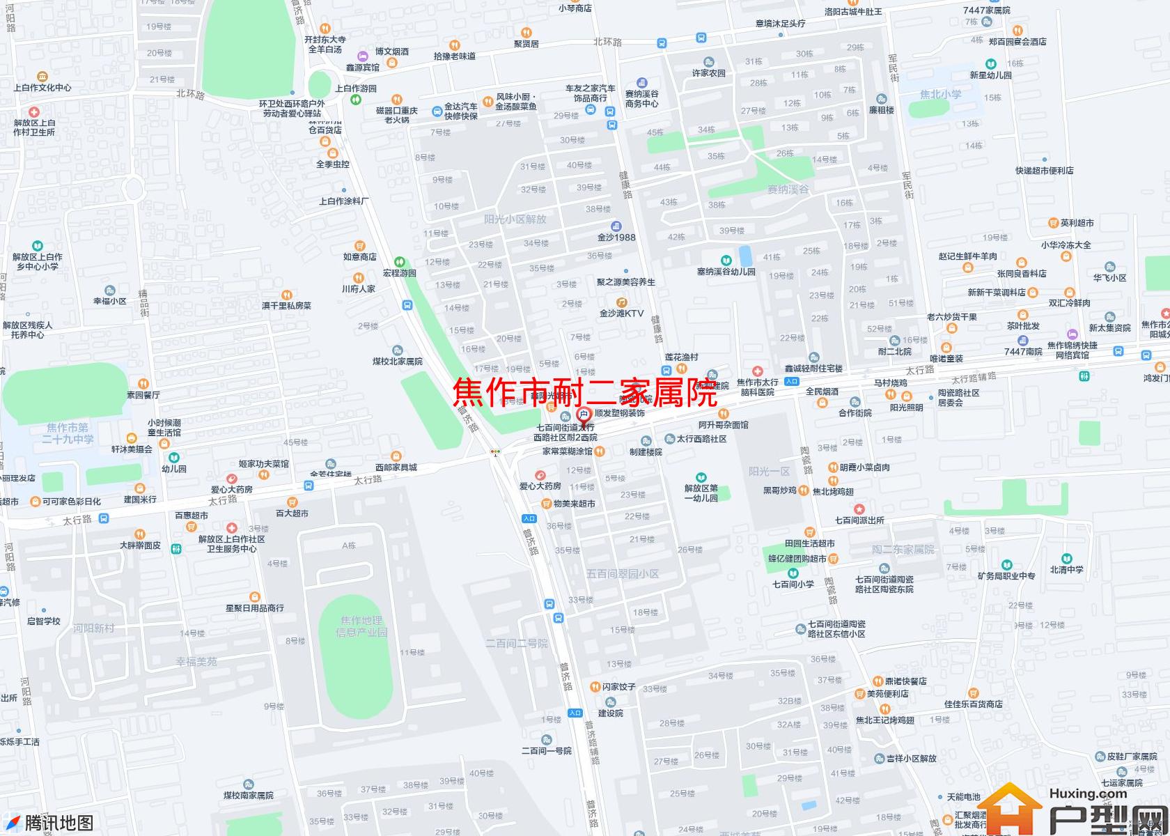 耐二家属院小区 - 户型网