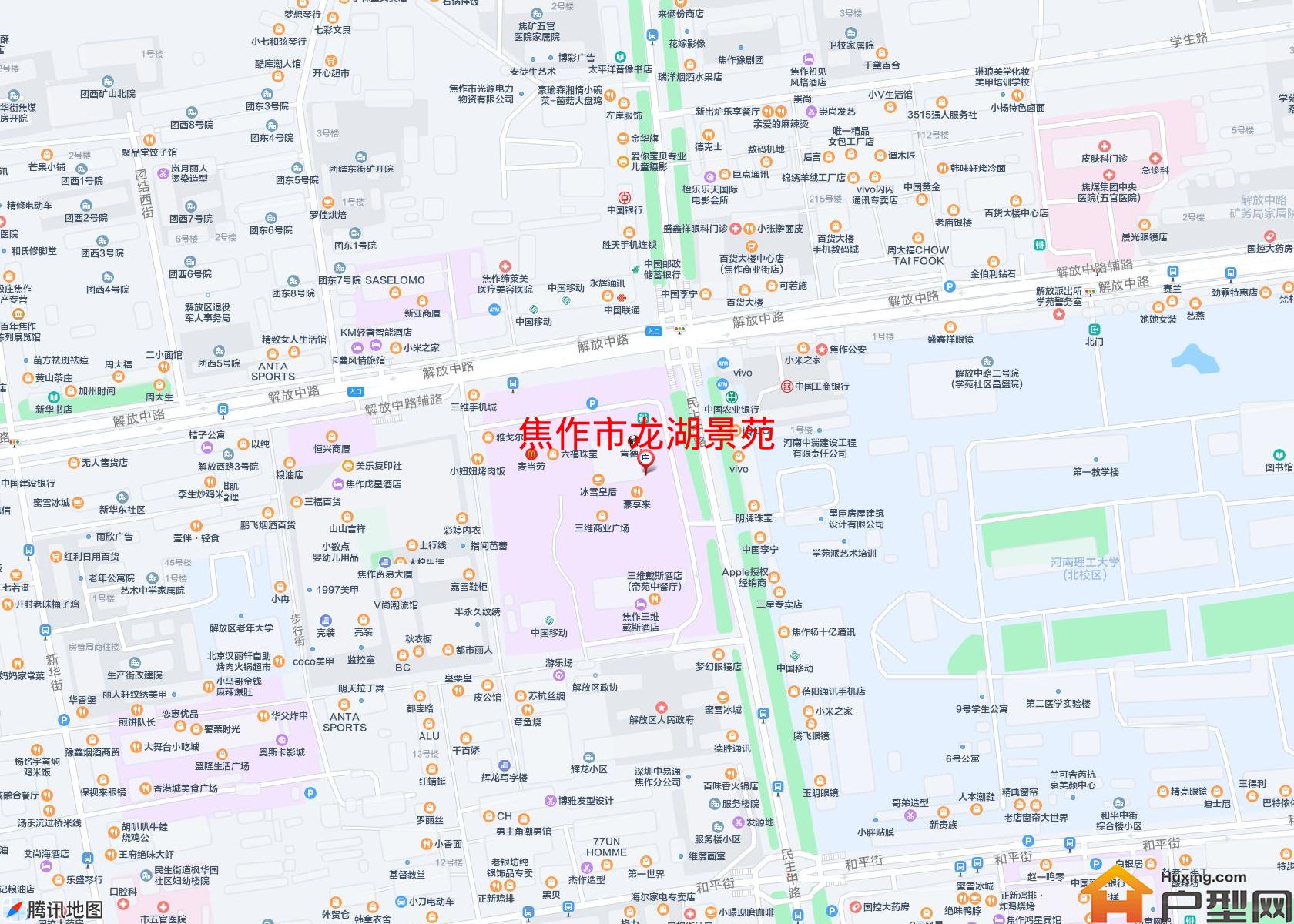 龙湖景苑小区 - 户型网