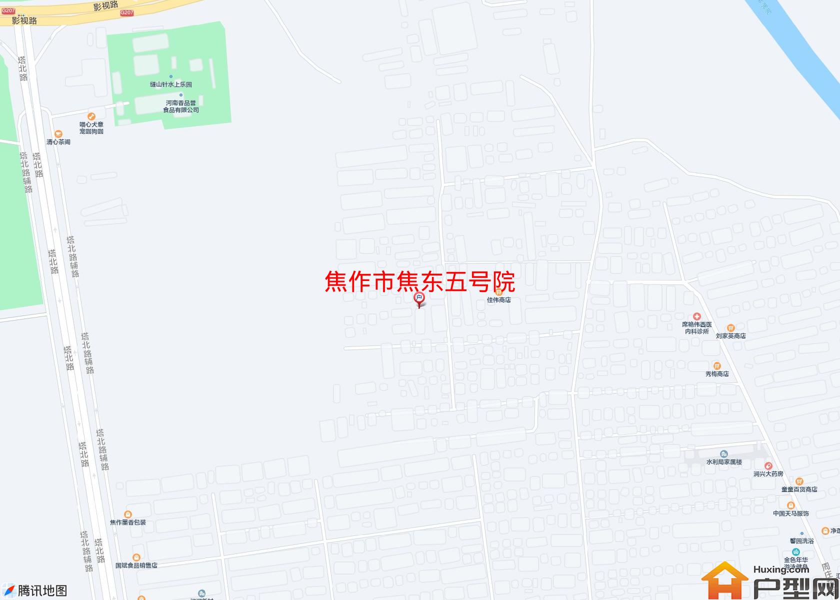 焦东五号院小区 - 户型网