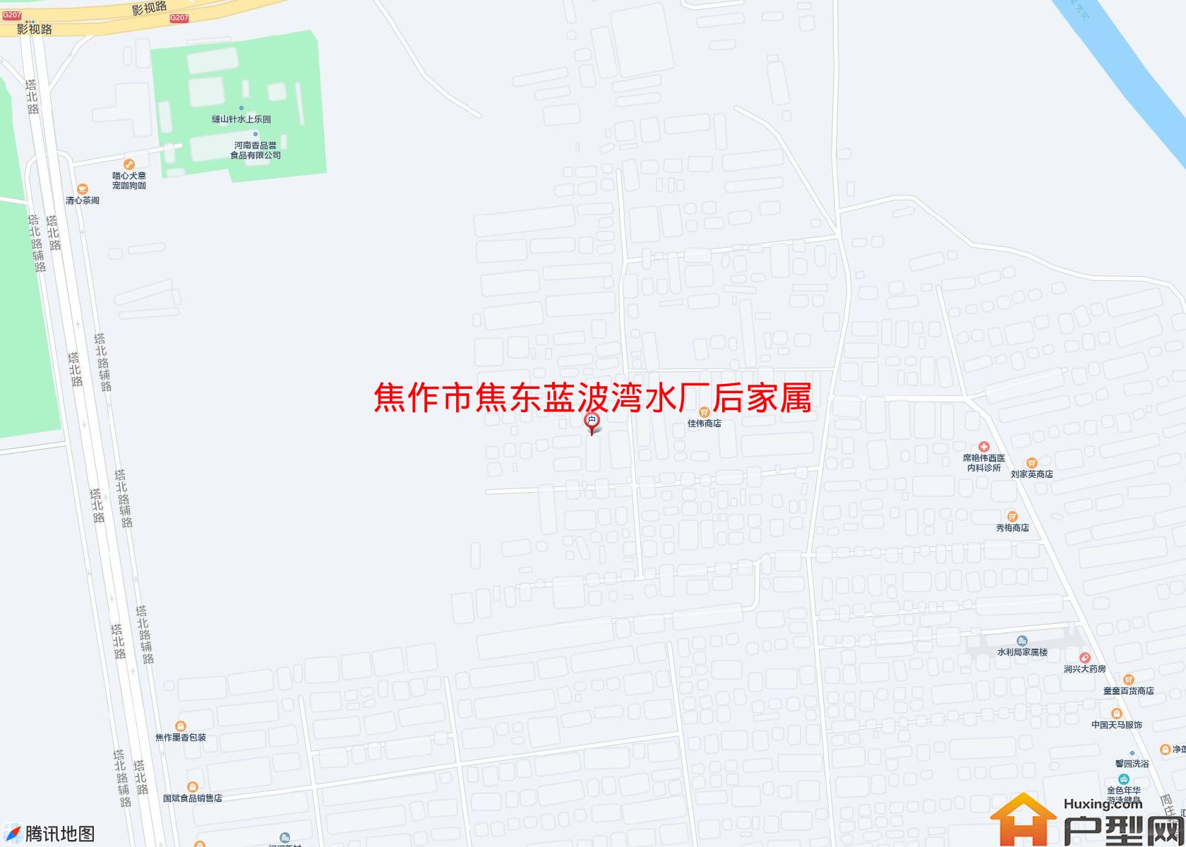 焦东蓝波湾水厂后家属小区 - 户型网