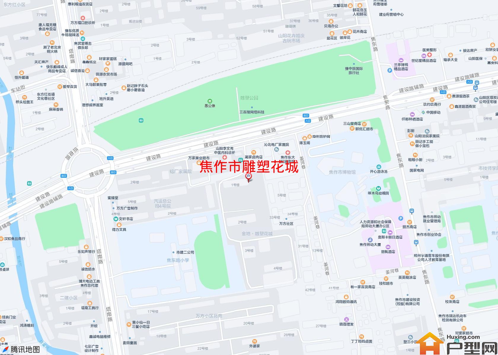 雕塑花城小区 - 户型网
