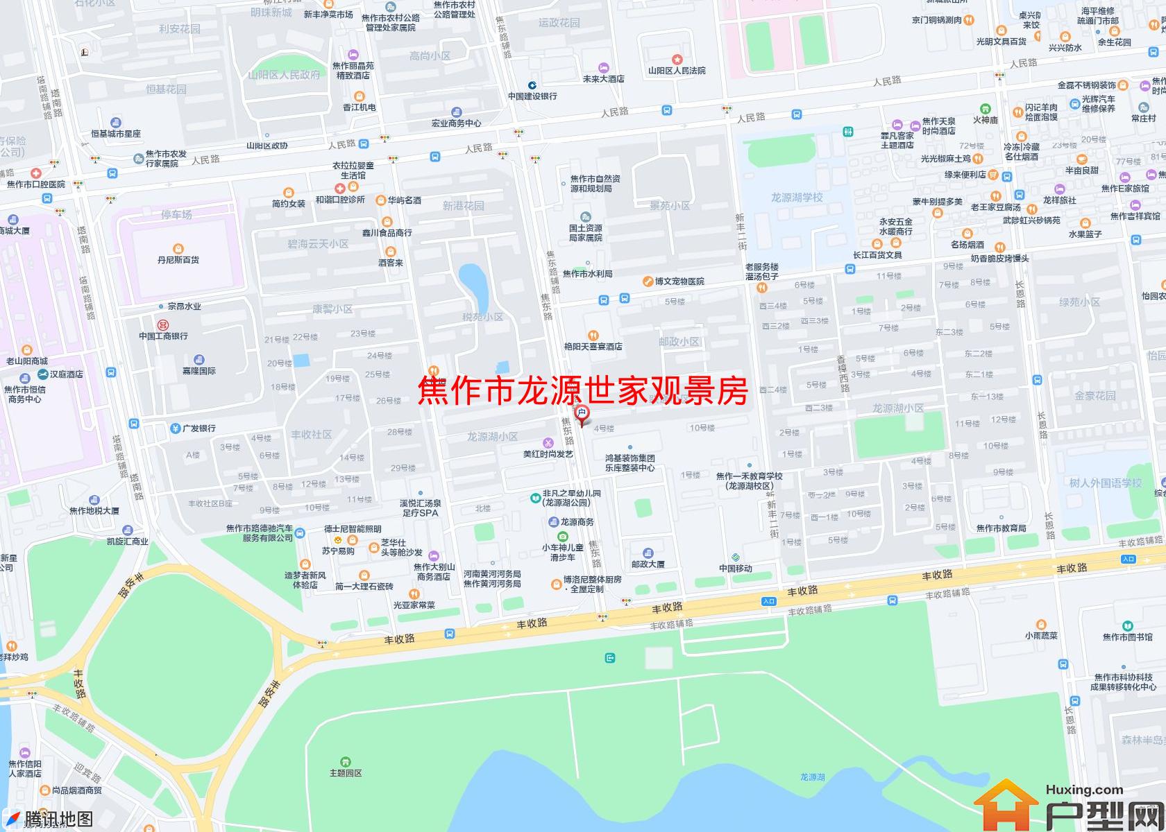 龙源世家观景房小区 - 户型网