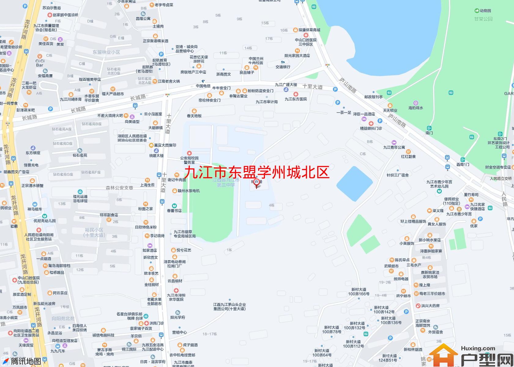 东盟学州城北区小区 - 户型网