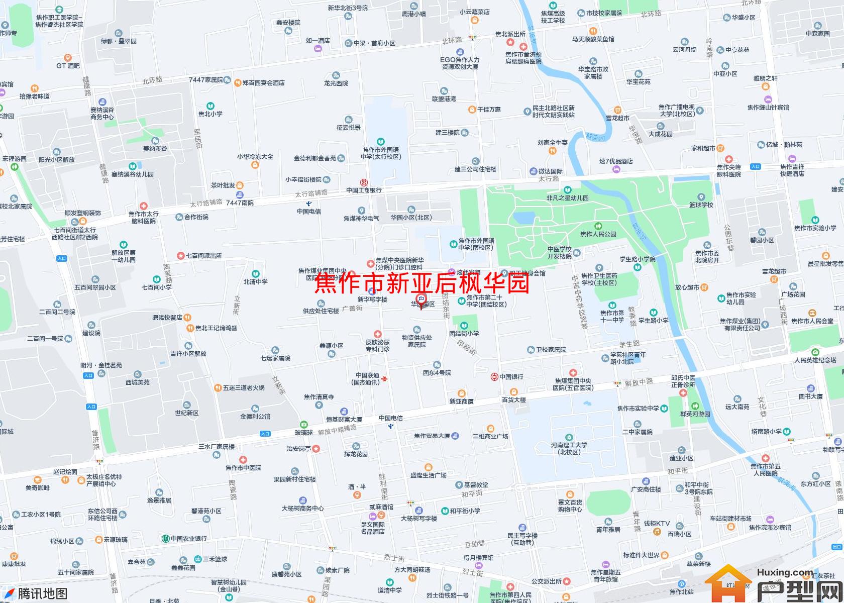 新亚后枫华园小区 - 户型网