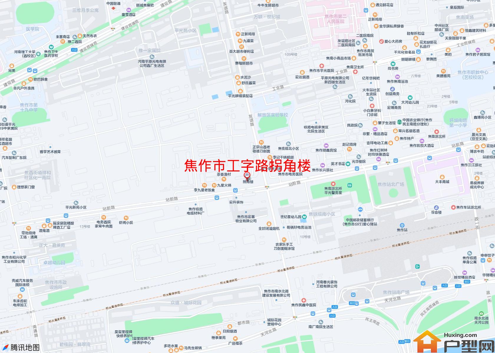 工字路拐角楼小区 - 户型网