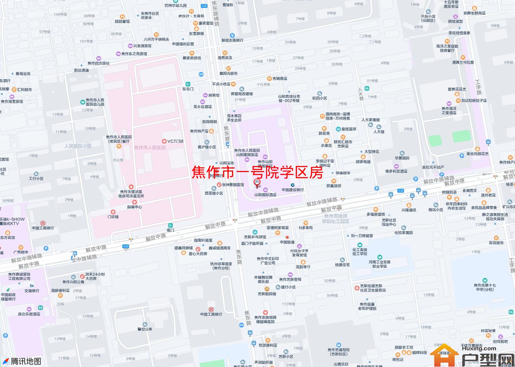 一号院学区房小区 - 户型网