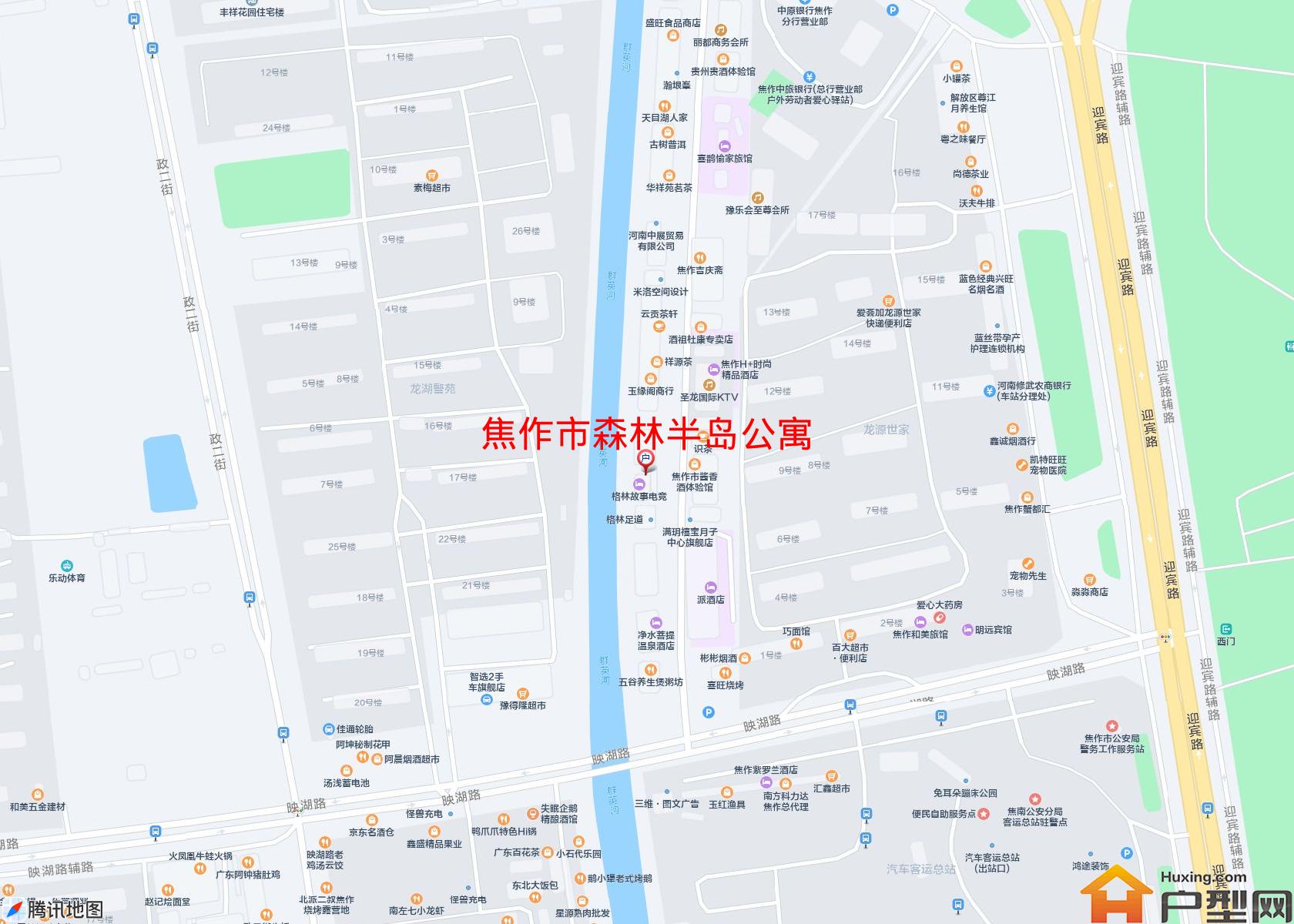 森林半岛公寓小区 - 户型网