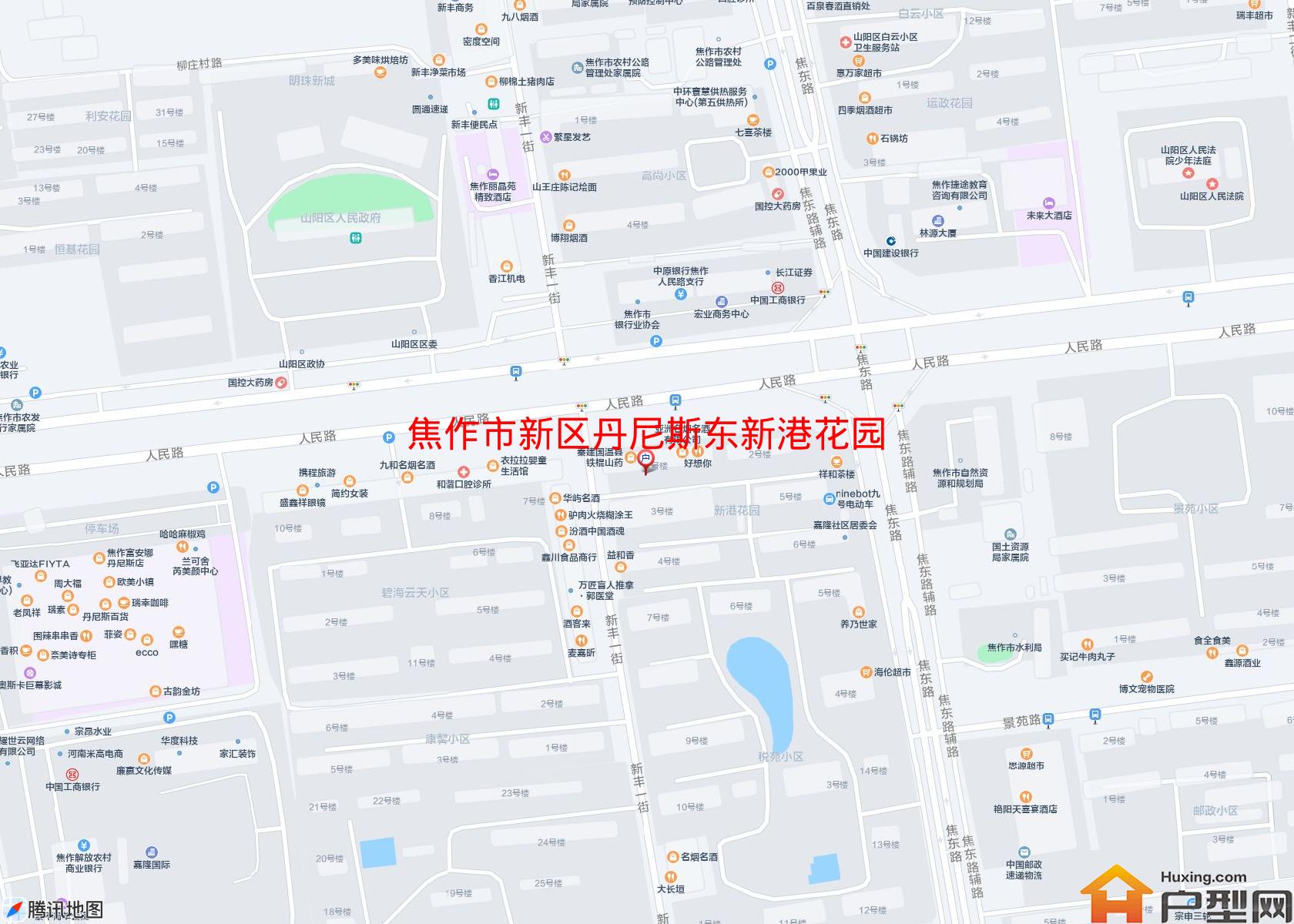新区丹尼斯东新港花园小区 - 户型网