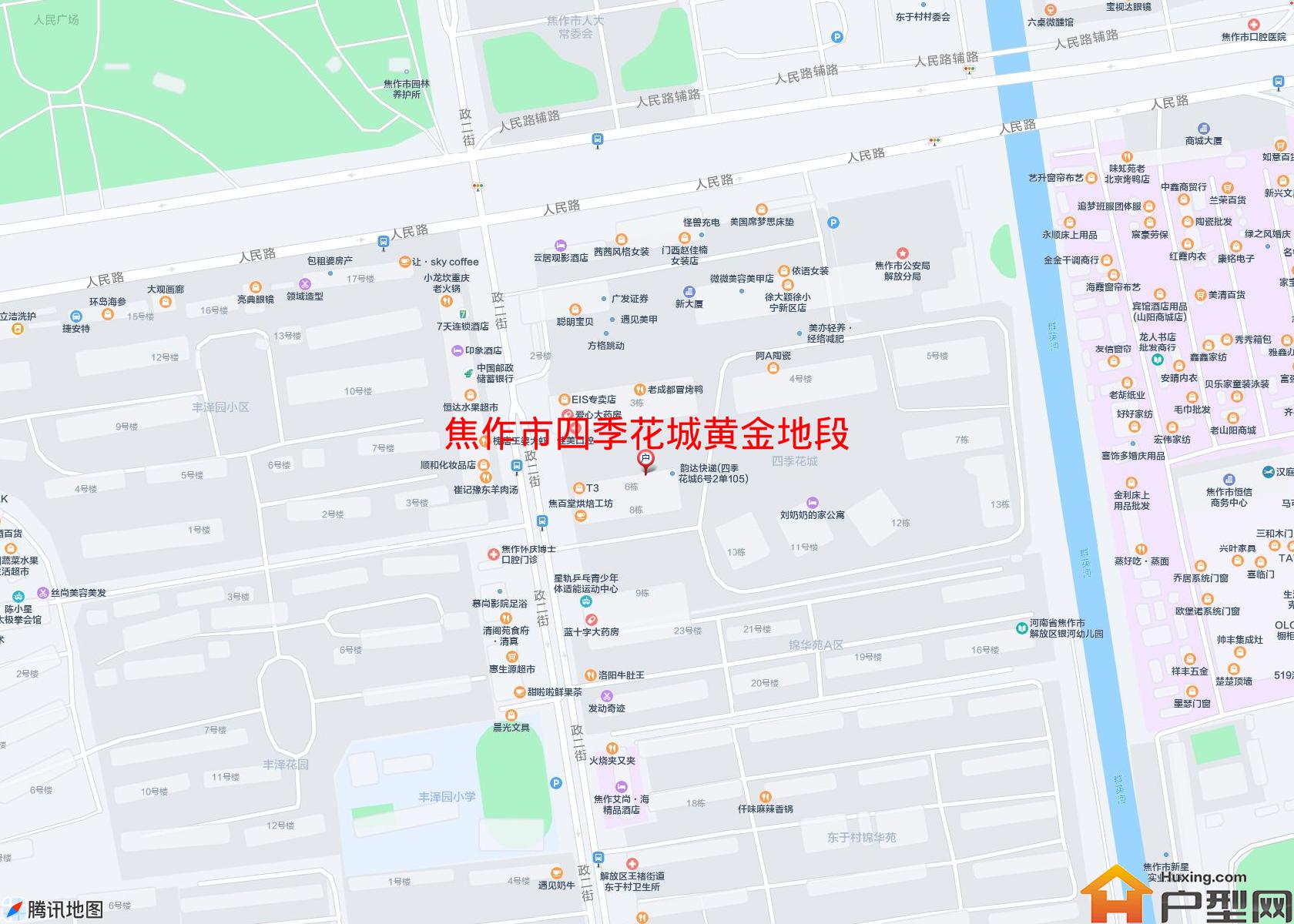 四季花城黄金地段小区 - 户型网