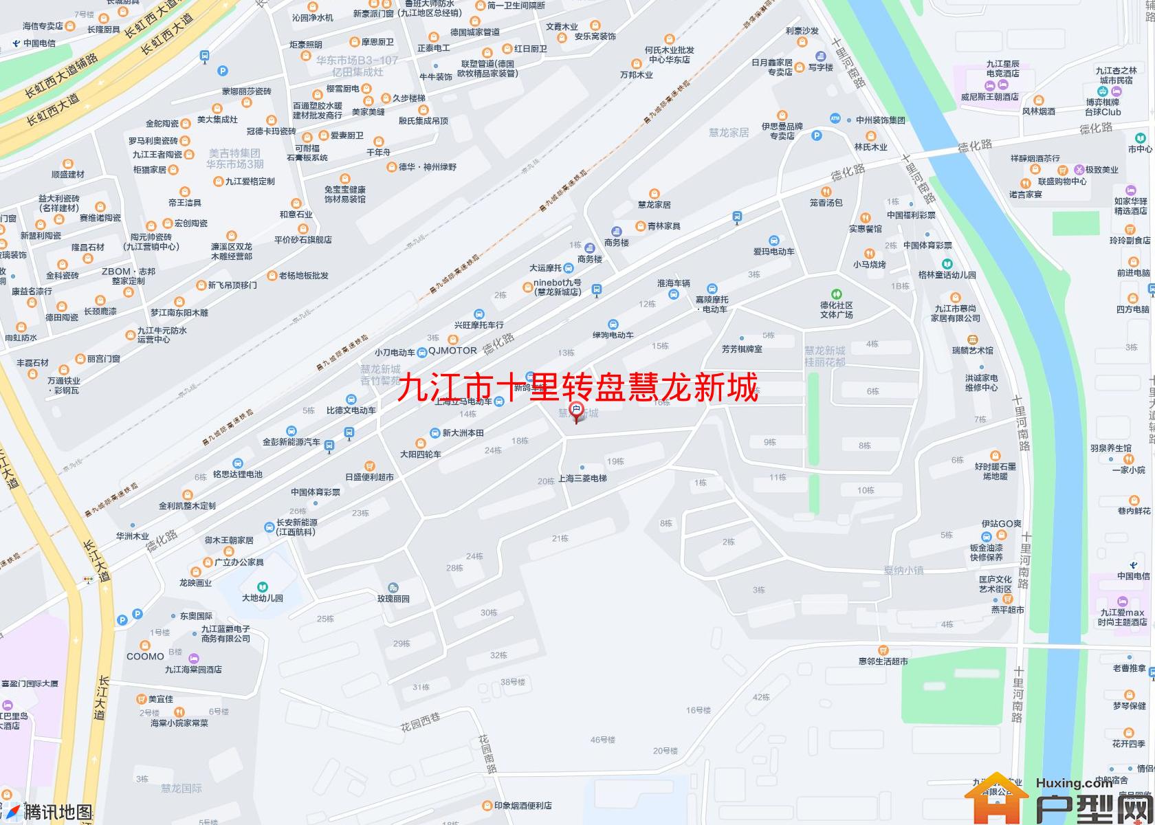十里转盘慧龙新城小区 - 户型网
