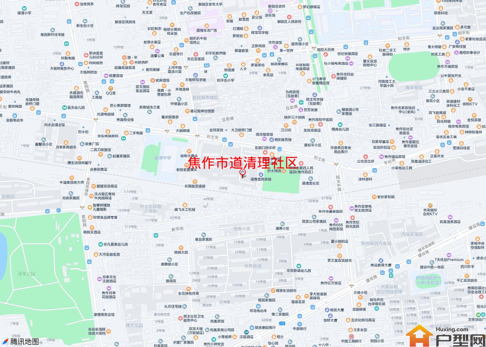 道清理社区小区 - 户型网