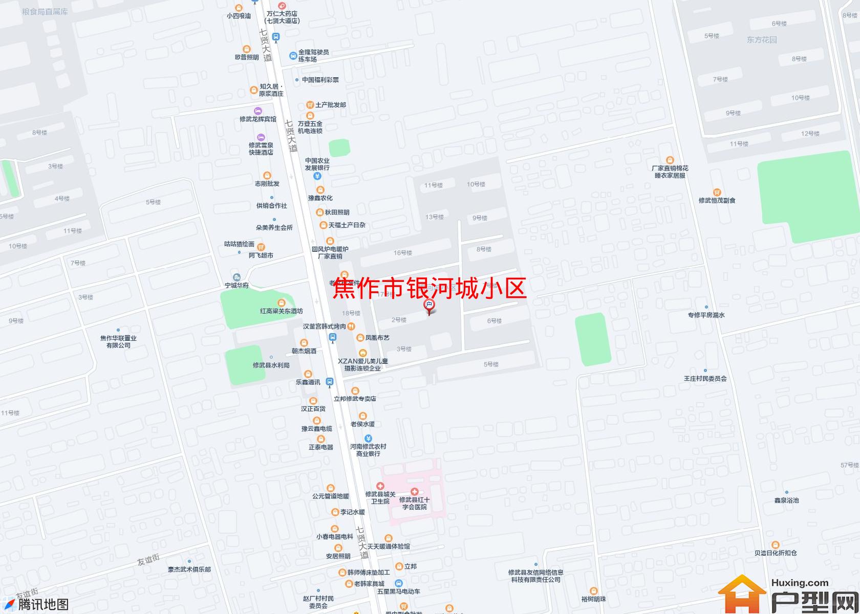 银河城小区小区 - 户型网