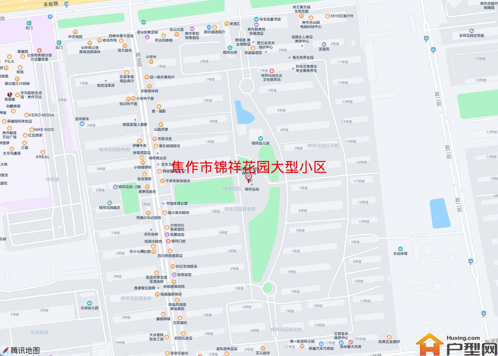 锦祥花园大型小区小区 - 户型网