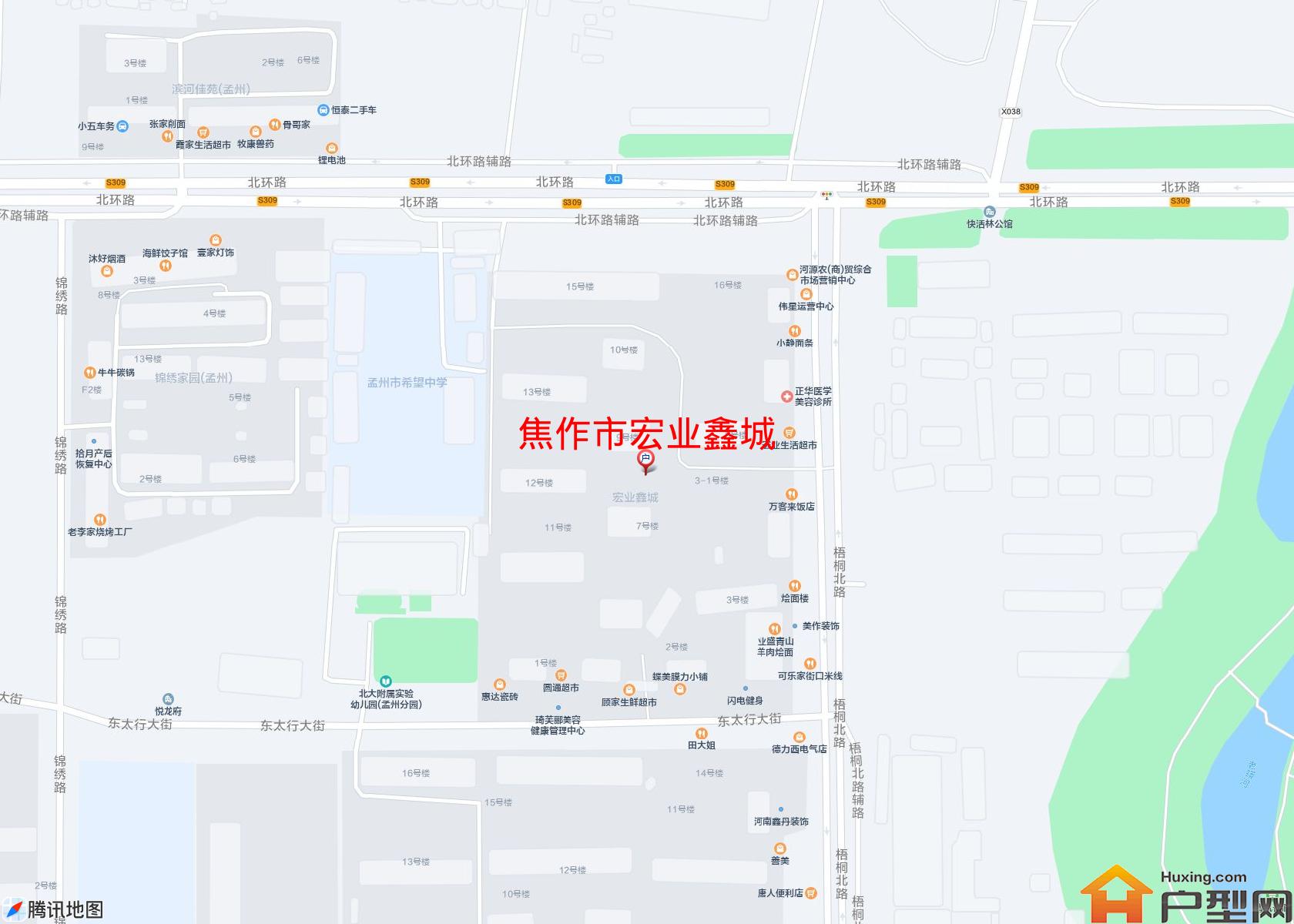 宏业鑫城小区 - 户型网