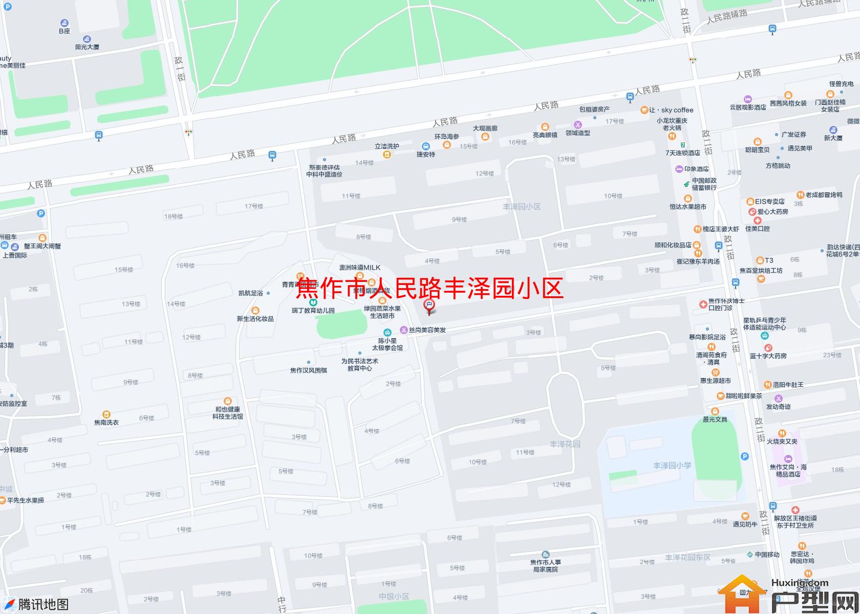 人民路丰泽园小区小区 - 户型网
