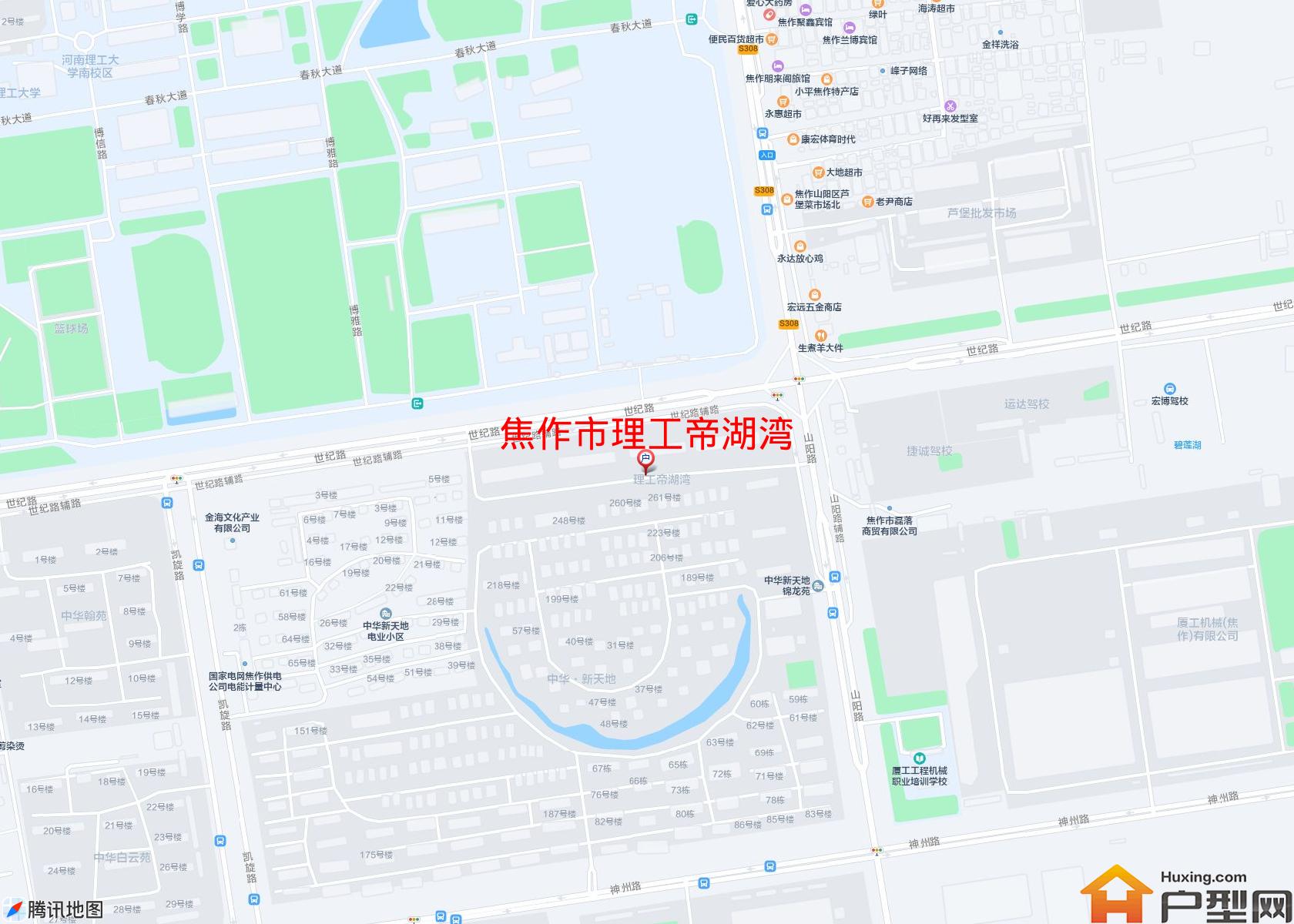 理工帝湖湾小区 - 户型网