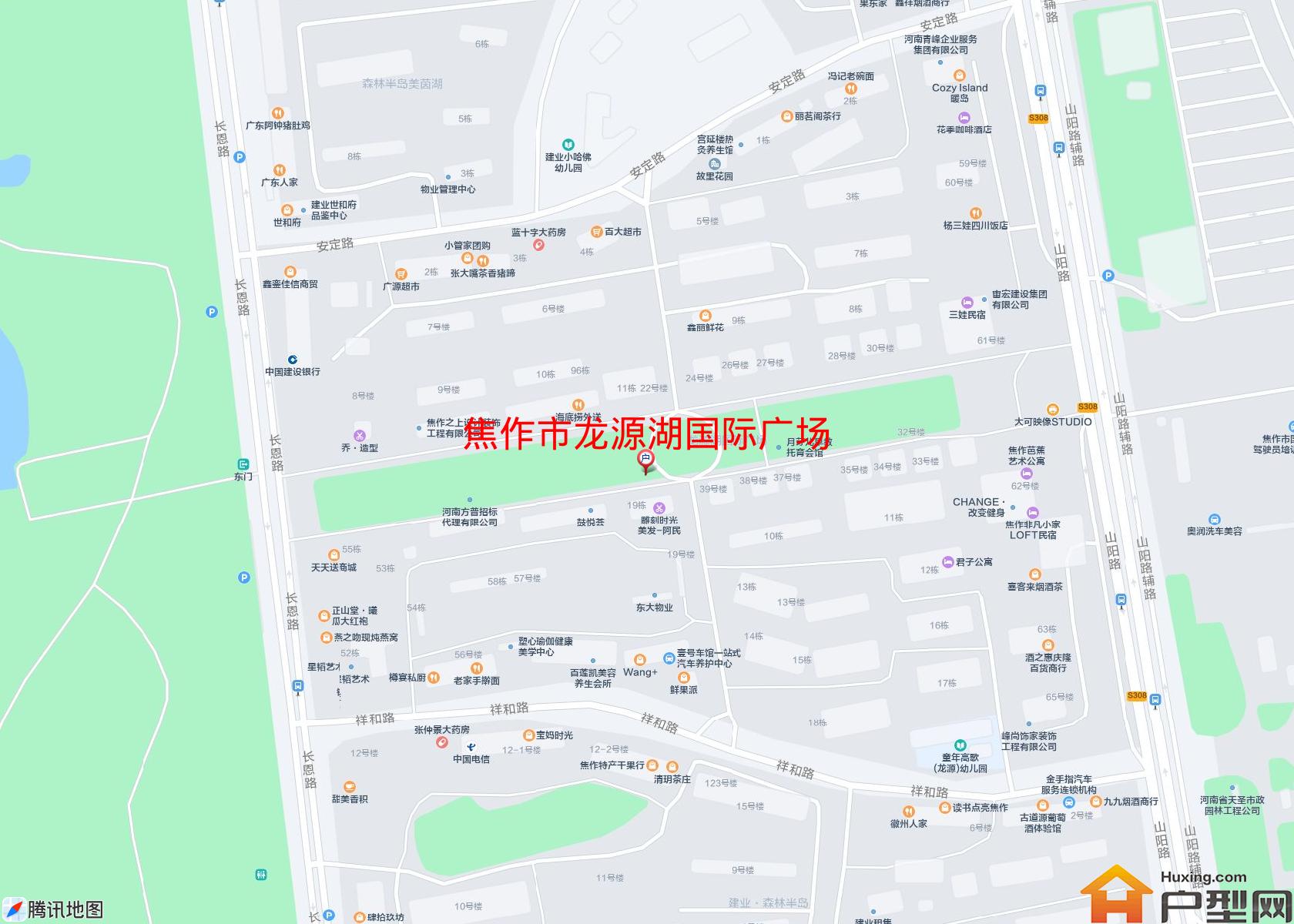 龙源湖国际广场小区 - 户型网