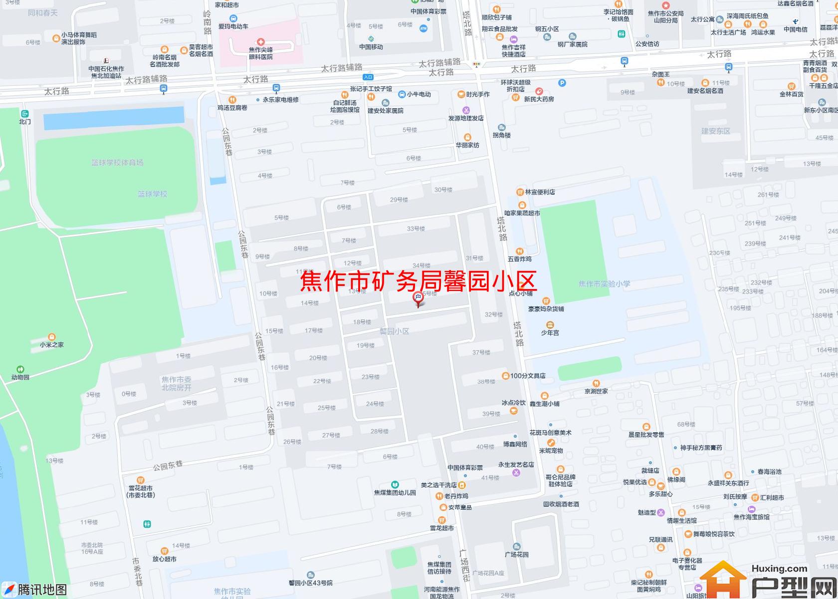 矿务局馨园小区小区 - 户型网