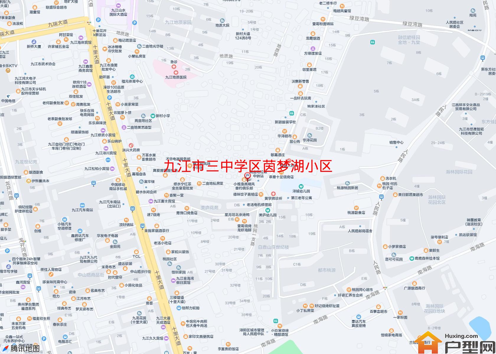 三中学区茵梦湖小区小区 - 户型网