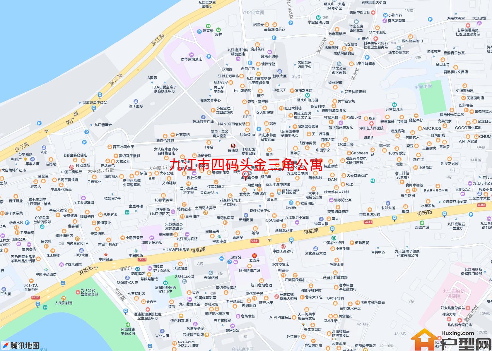 四码头金三角公寓小区 - 户型网