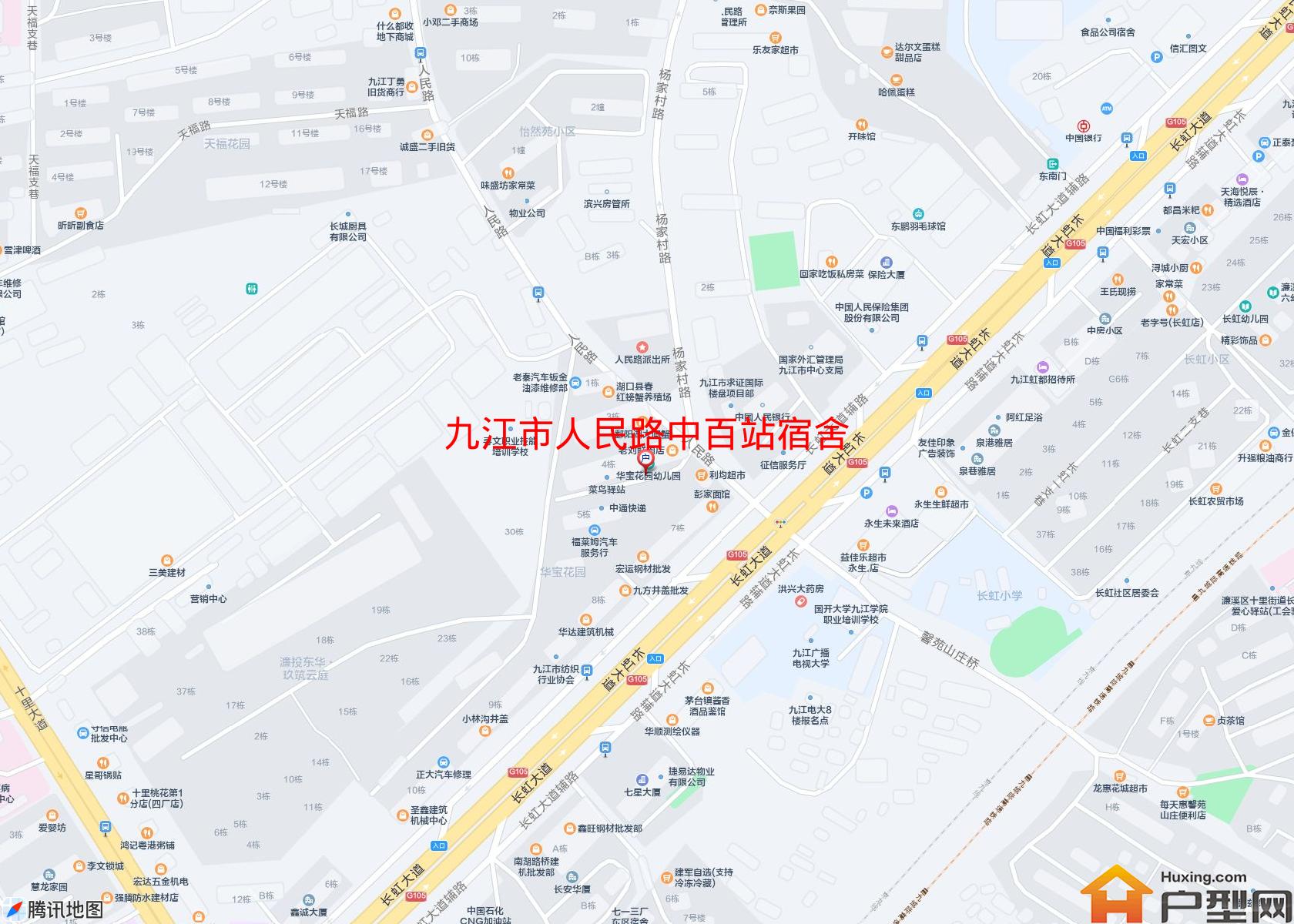 人民路中百站宿舍小区 - 户型网