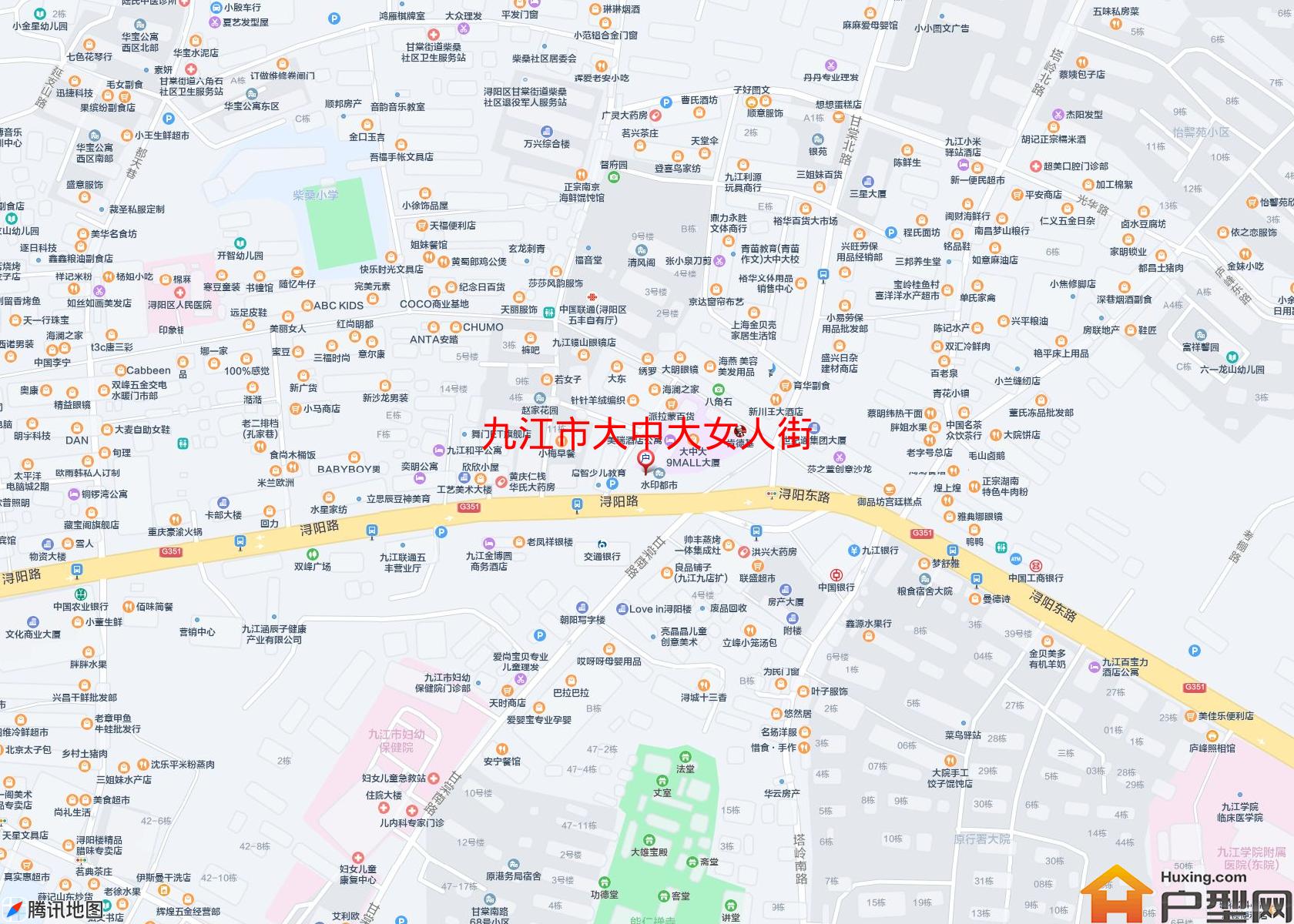 大中大女人街小区 - 户型网