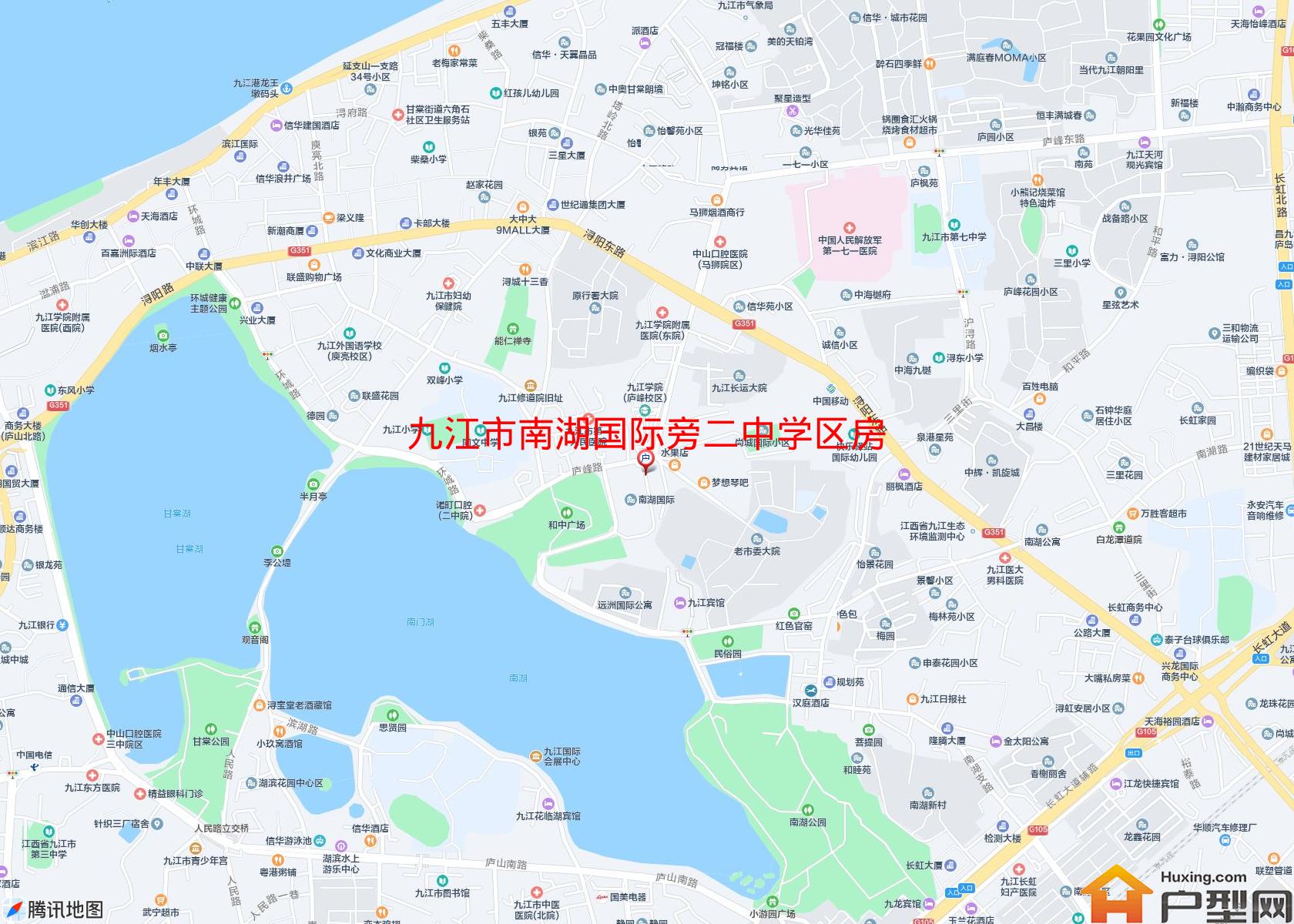 南湖国际旁二中学区房小区 - 户型网