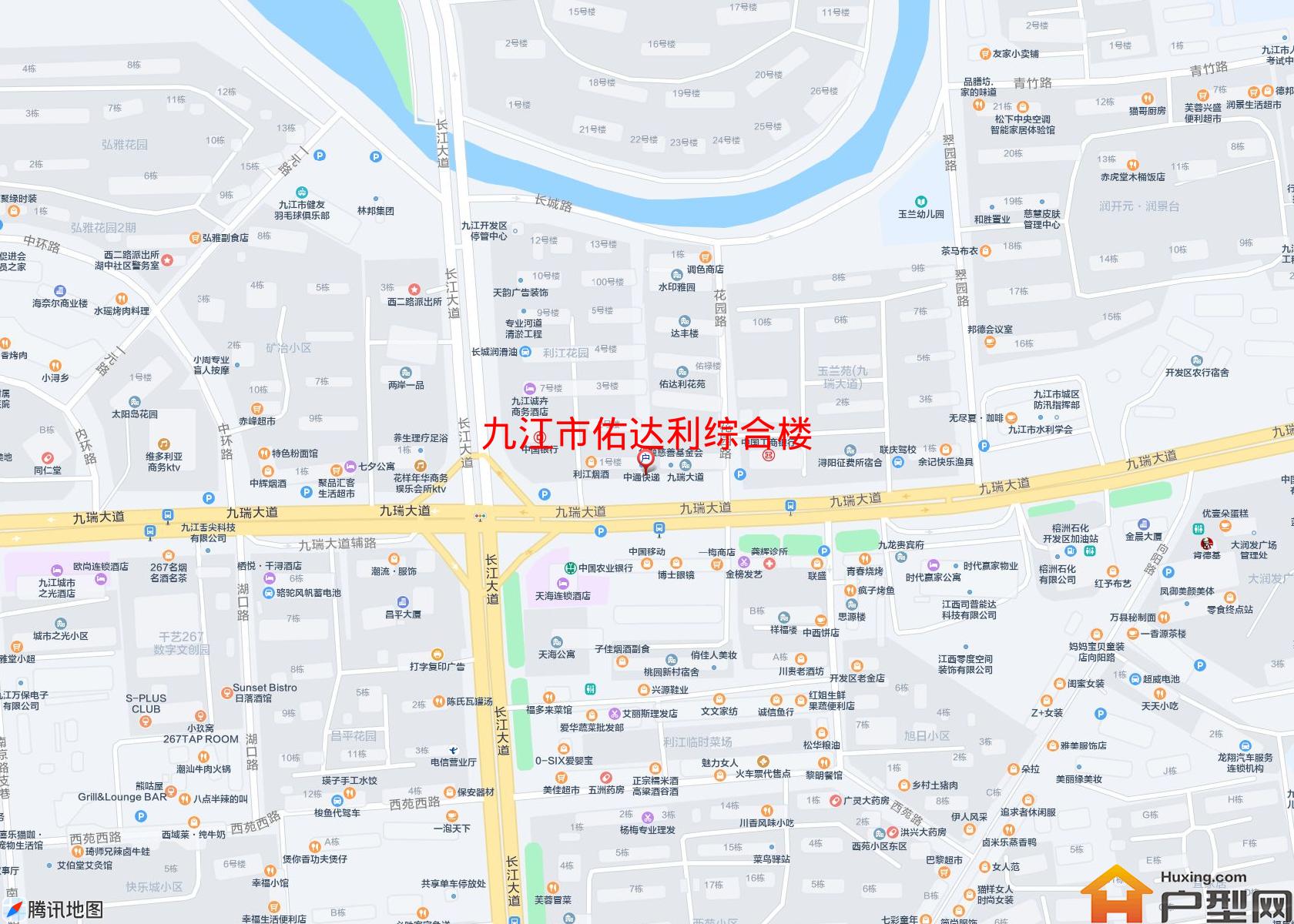 佑达利综合楼小区 - 户型网