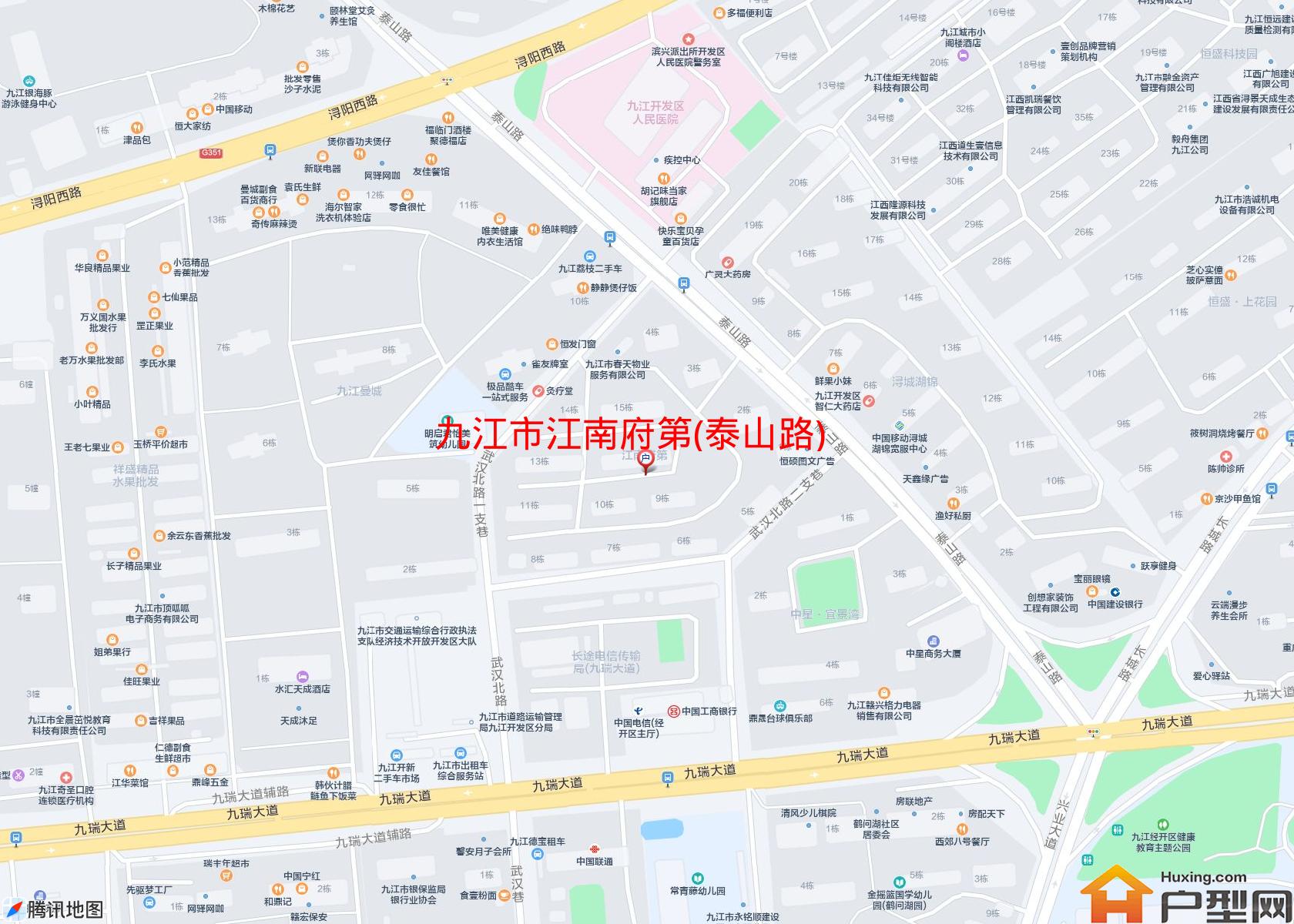 江南府第(泰山路)小区 - 户型网