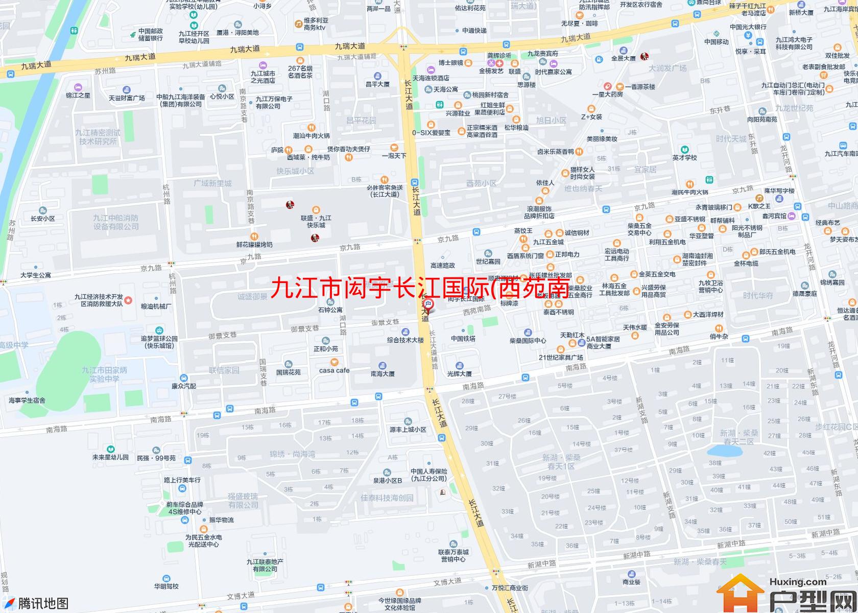 闳宇长江国际(西苑南路)小区 - 户型网