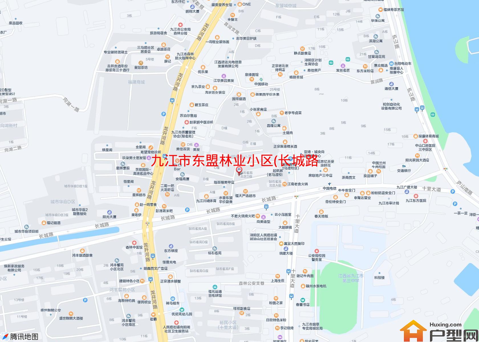 东盟林业小区(长城路)小区 - 户型网