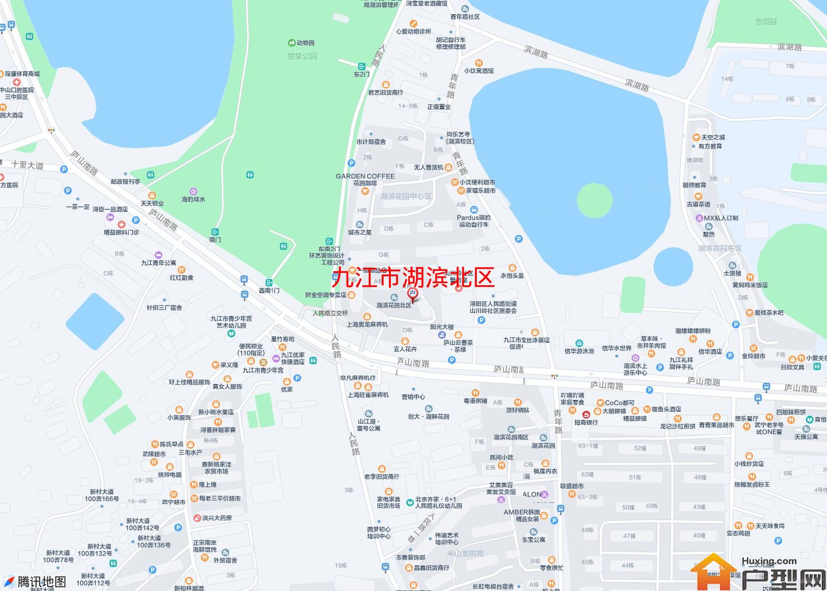 湖滨北区小区 - 户型网