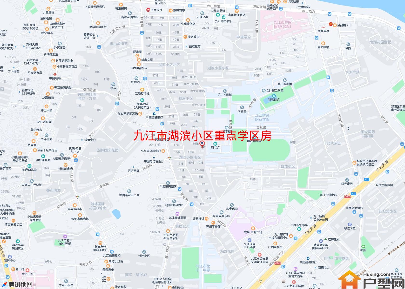 湖滨小区重点学区房小区 - 户型网
